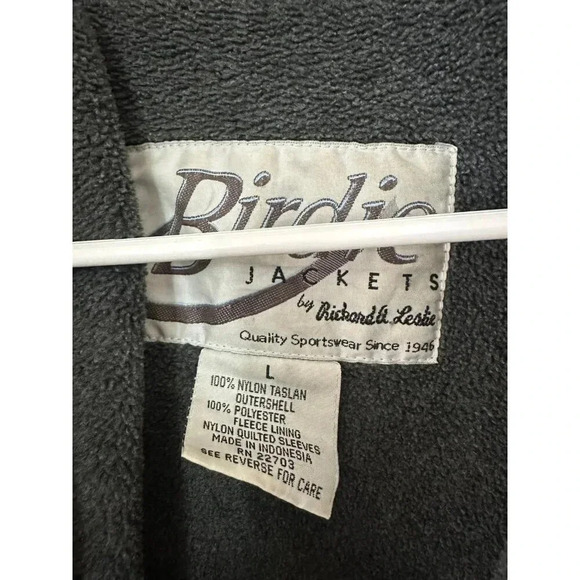 Birdie Jackets Men’s size Large Bauer dark blue coat - Picture 5 of 8